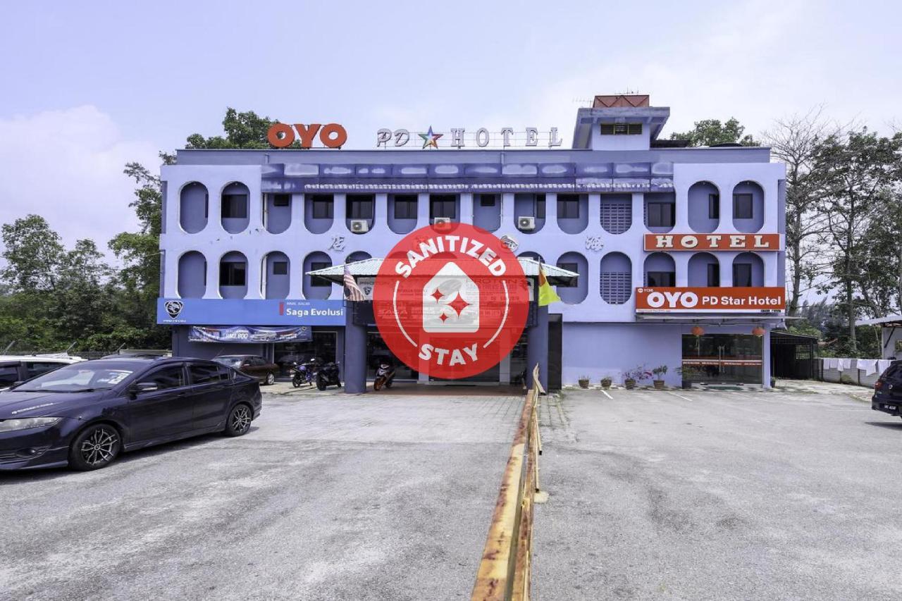 Oyo 1136 Pd Star Hotel 波德申 外观 照片